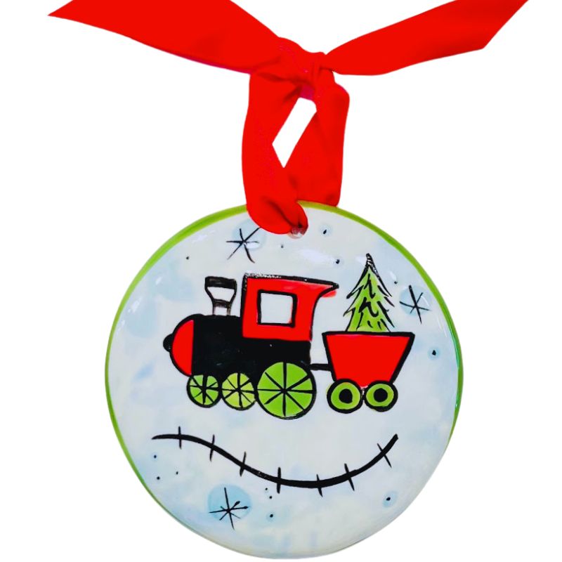 Christmas Train Ornament